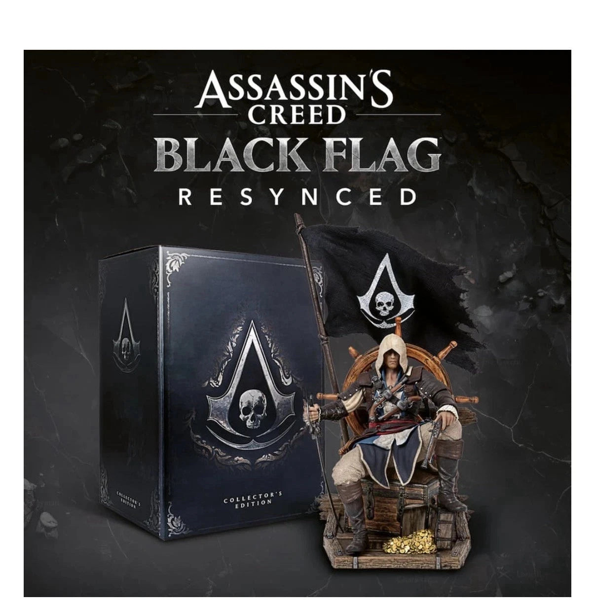 Assassin's Creed Black Flag Resynced Collector’s Edition Xbox IN HAND