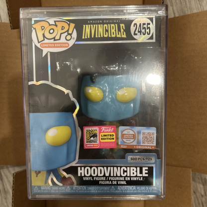 SDCC 2026 Funko POP Hoodvincible LE 500 Official Con Sticker IN HAND Invincible