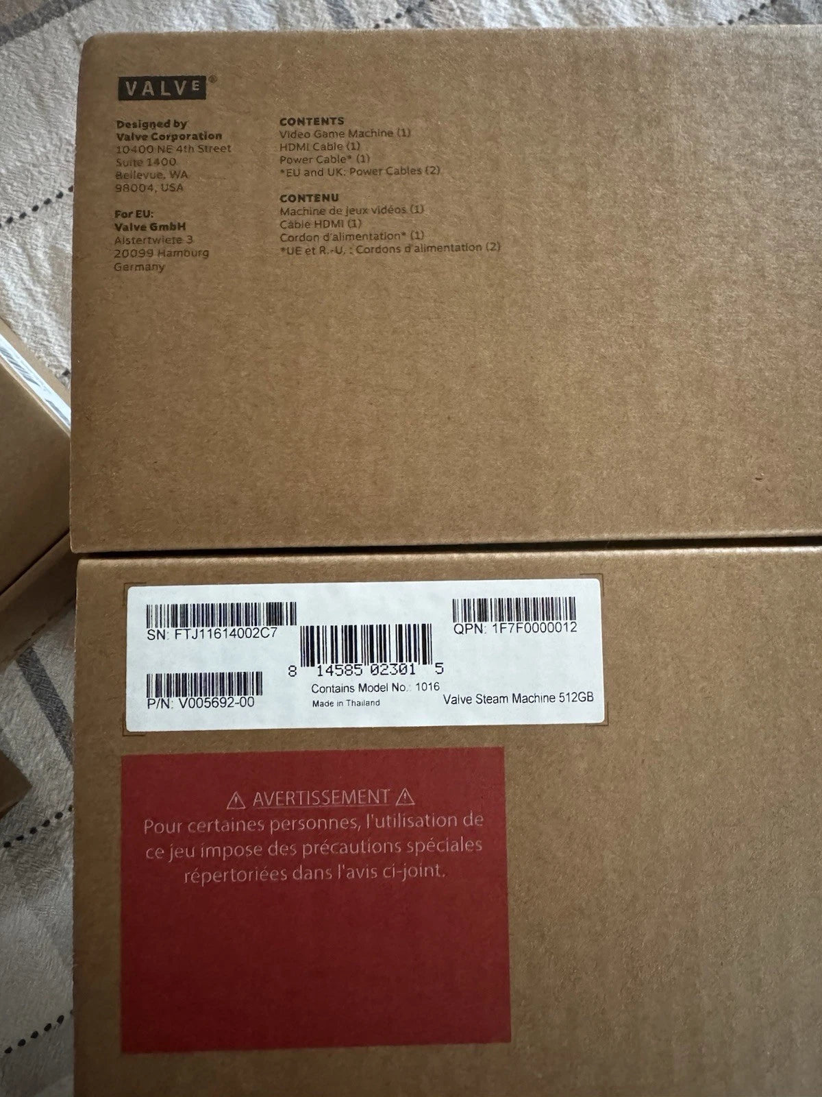 Valve Steam Machine 512 GB + Controller - BRAND NEW IN BOX - UNOPENED