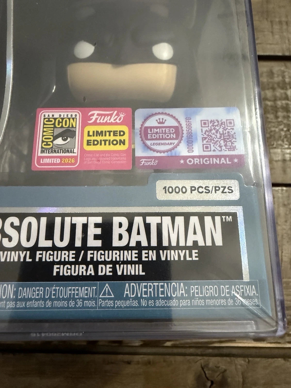2026 SDCC Exclusive Funko POP Heroes 629 Absolute Batman DC Comics LE 1000